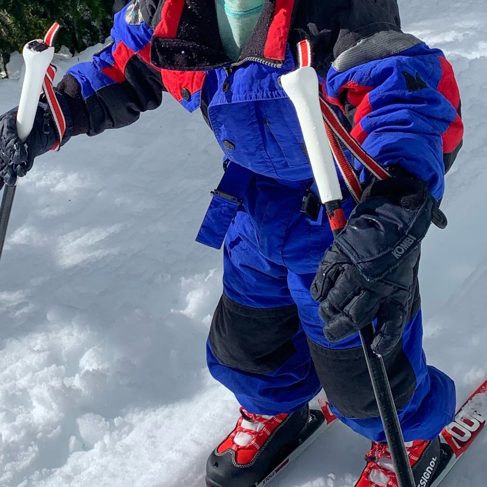 Vintage toddler ski suit